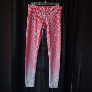 Alo Yoga Airbrush Ombre Jungle Leggings Mid-Rise Full Length Size M